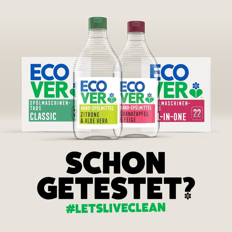 Ecover Geschirrspülmittel Zitrone & Aloe Vera