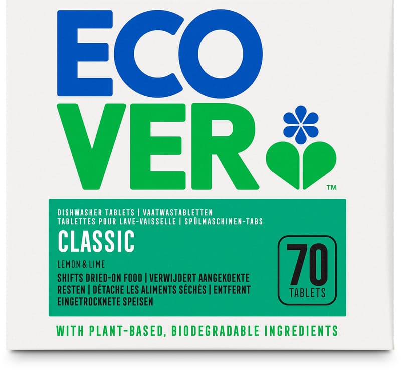 Ecover Classic Spülmaschinentabs Zitrone