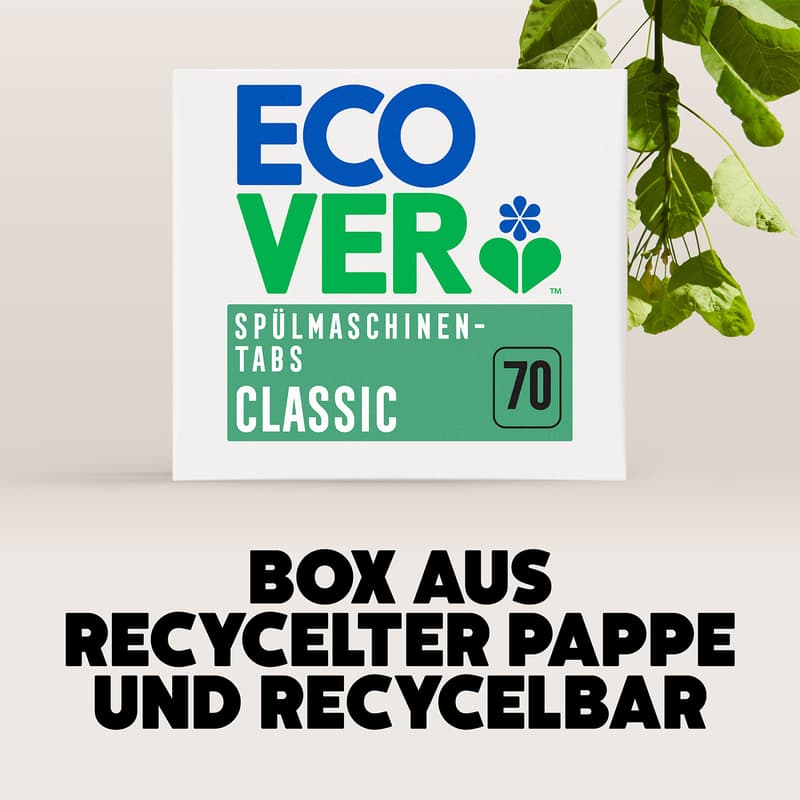 Ecover Classic Spülmaschinentabs Zitrone