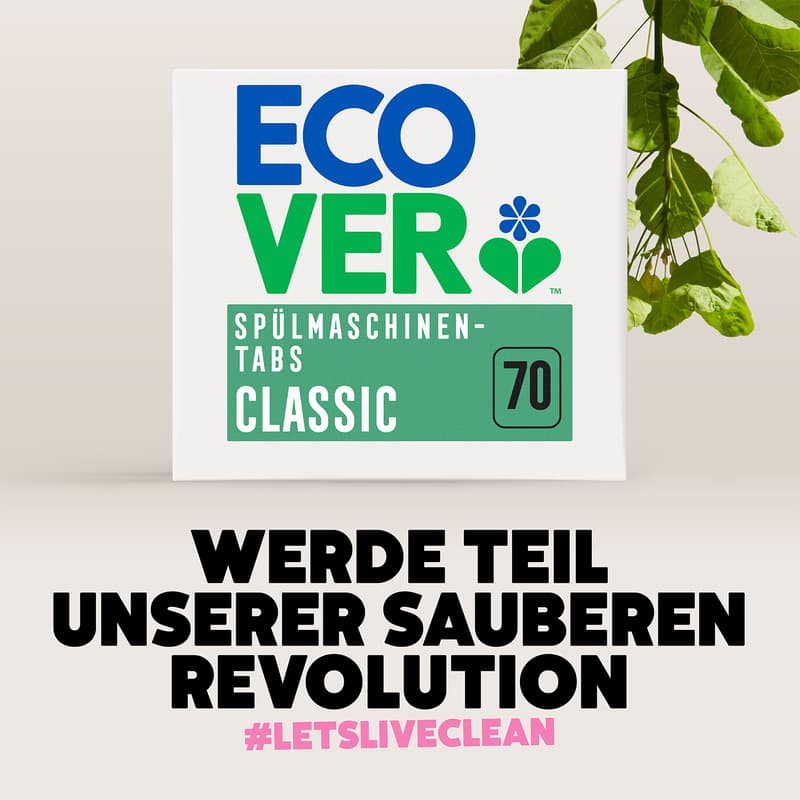 Ecover Classic Spülmaschinentabs Zitrone