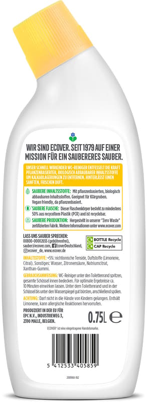 Ecover WC Reiniger Citrusfrische