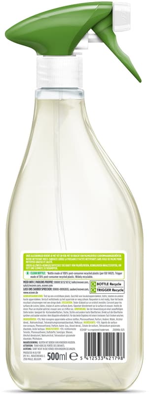 Ecover Allzweckreiniger Spray Zitronengras & Orange