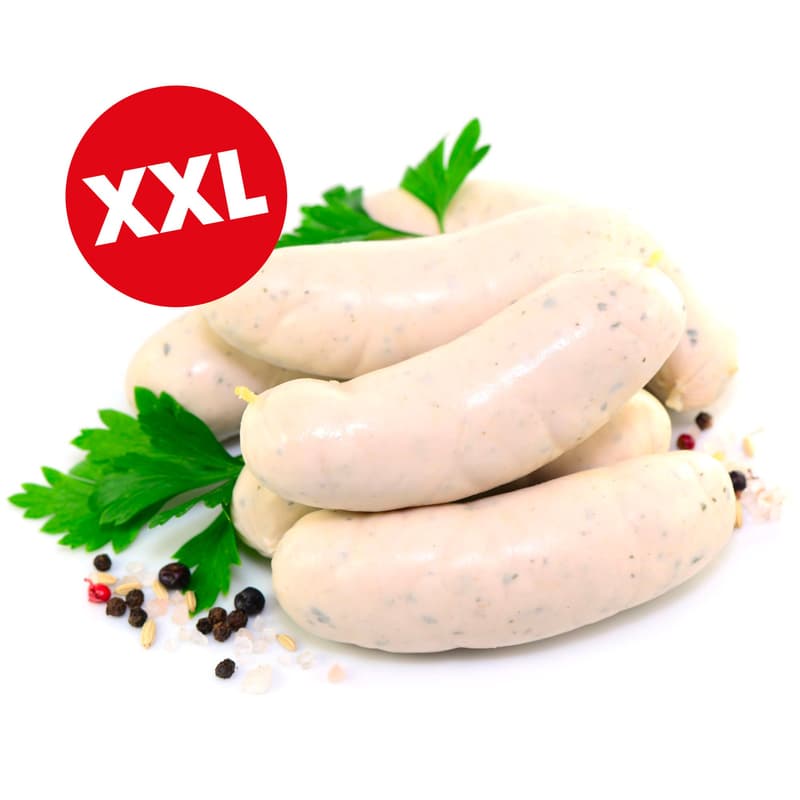 Butchery Klobeck 10 pcs. White sausage bulk pack