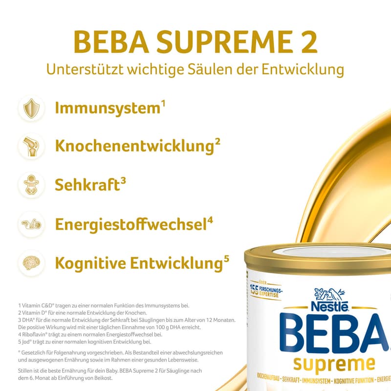 Nestlé BEBA SUPREME 2 6x800g