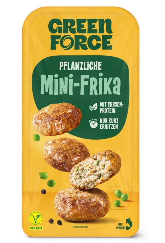 GREENFORCE Frische Mini-Frikadellen Art VEGAN