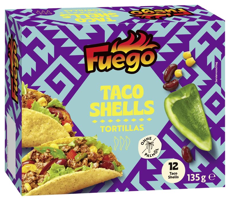 Fuego Taco Shells 12 pieces