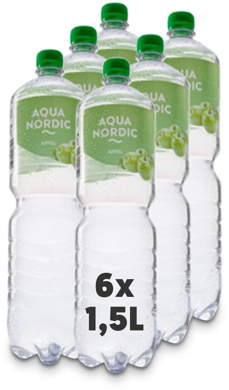 Aqua Nordic Apple 6x1,5 l PET (ONE WAY)