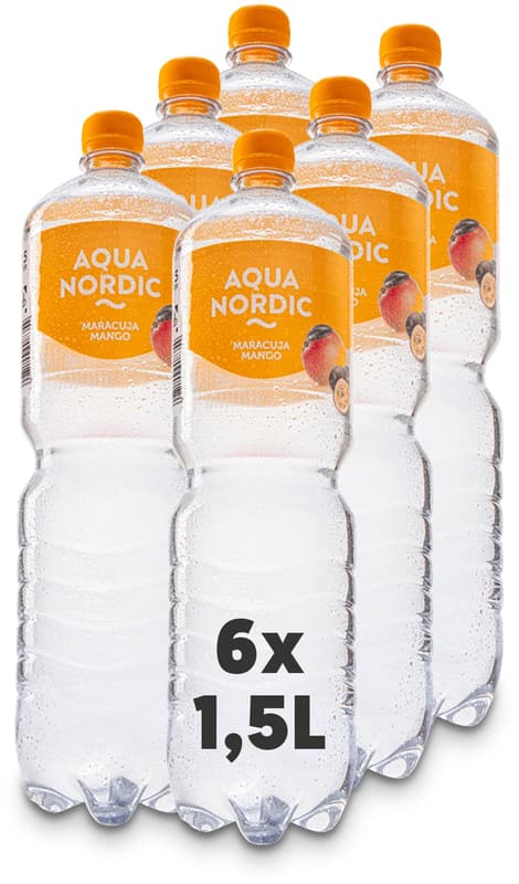 Aqua Nordic Mango-Maracuja 6x1,5 l PET (EINWEG)