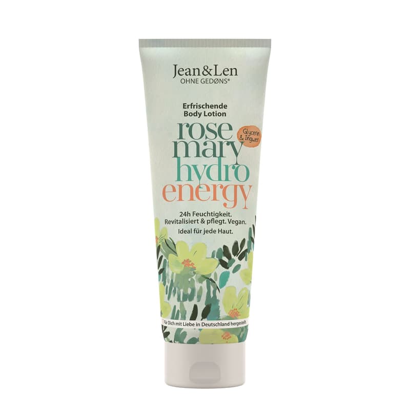 Jean&Len Erfrischende Bodylotion Rosemary & Ginger