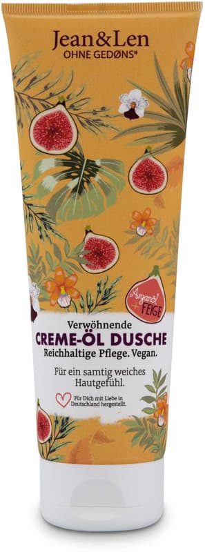 Jean&Len Pampering Cream-Oil Shower Argan Oil/Fig