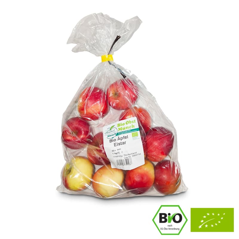 BIO Apples Elstar, in a bag