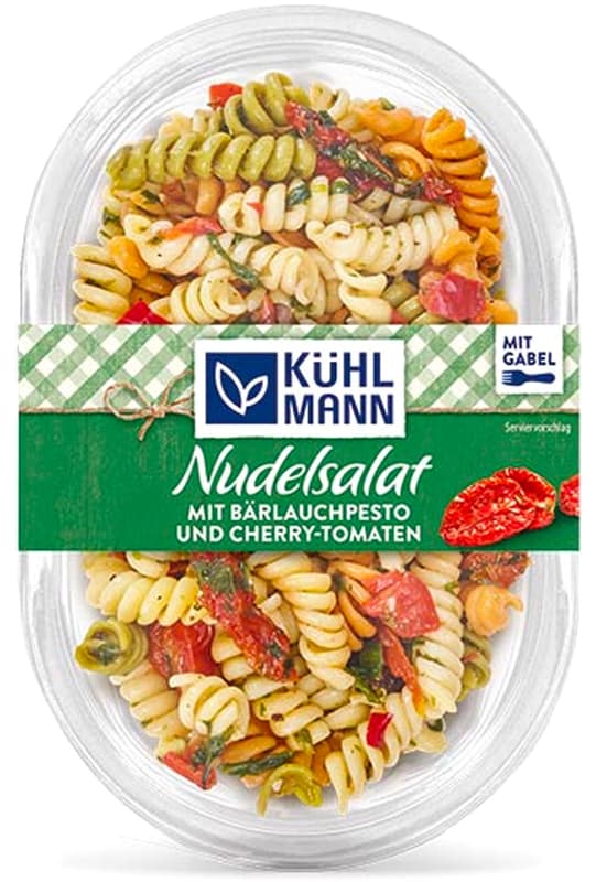 Kühlmann pasta salad with wild garlic pesto