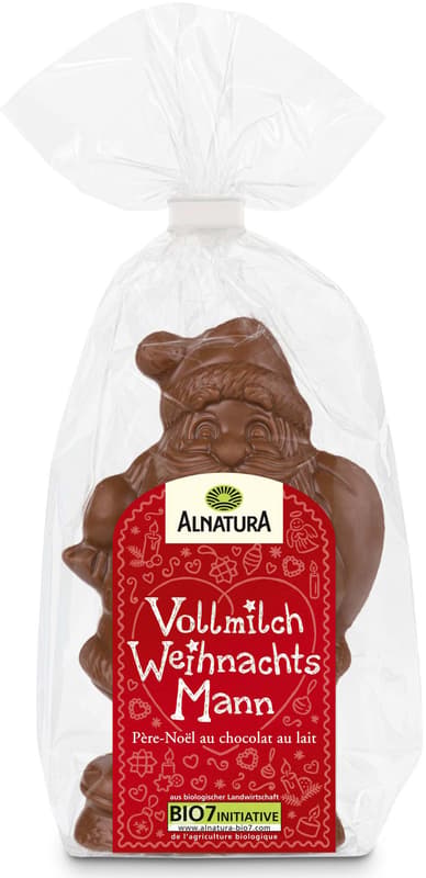 Alnatura whole milk Santa Claus
