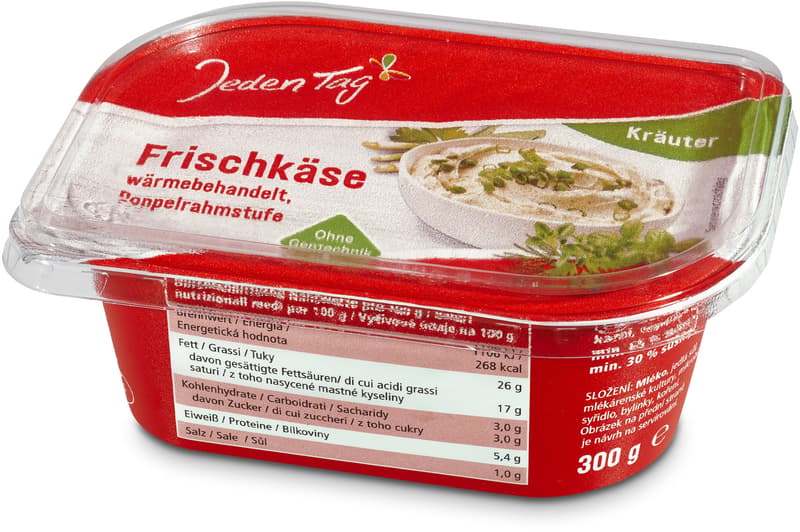 Jeden Tag Frischkäse Kräuter