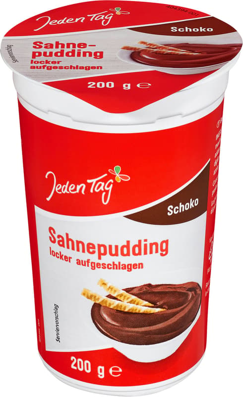 Every day Chocolate cream pudding