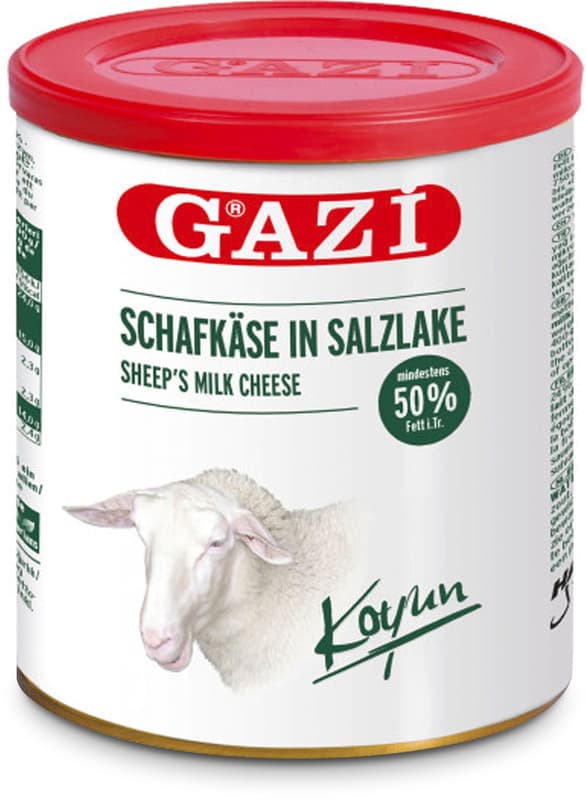 GAZi Koyun Schafkäse in Salzlake 50% Fett