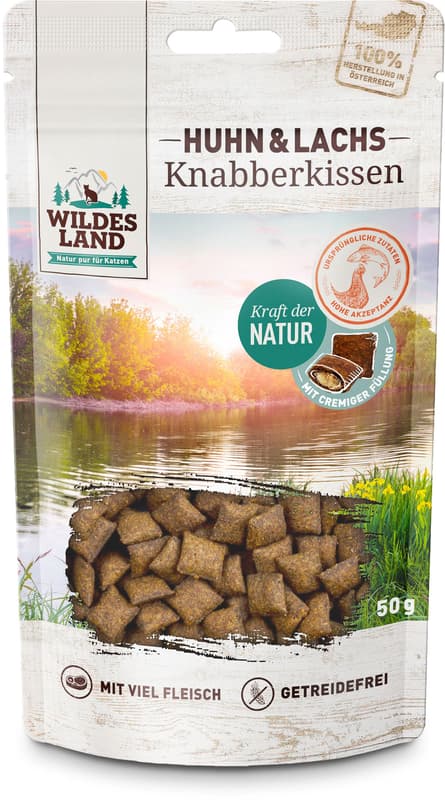 Knabberkissen Huhn und Lachs 50g