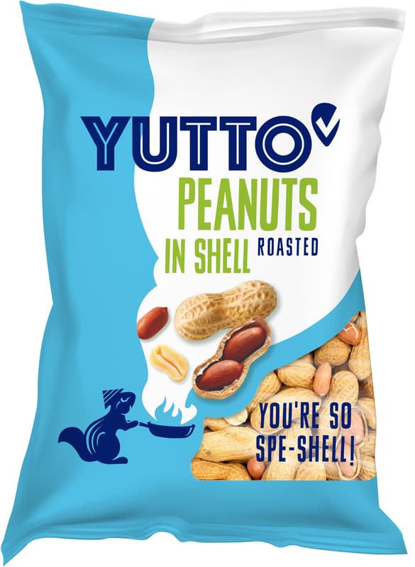 YUTTO Jumbo peanuts, unshelled, roasted