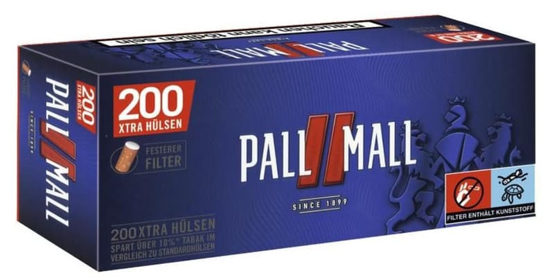 Pall Mall Red Xtra Hülsen