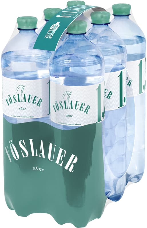 Vöslauer Mineral Water without 6x1,5 l PET (ONE WAY)