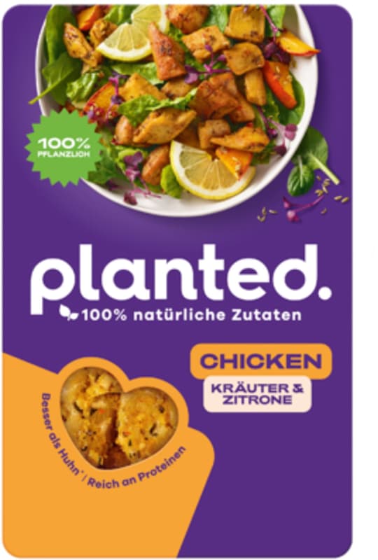 planted.chicken Lemon & herb