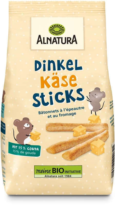 Alnatura BIO Dinkel Käse Sticks
