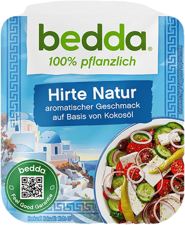 bedda Hirte Natur Greek Style VEGAN