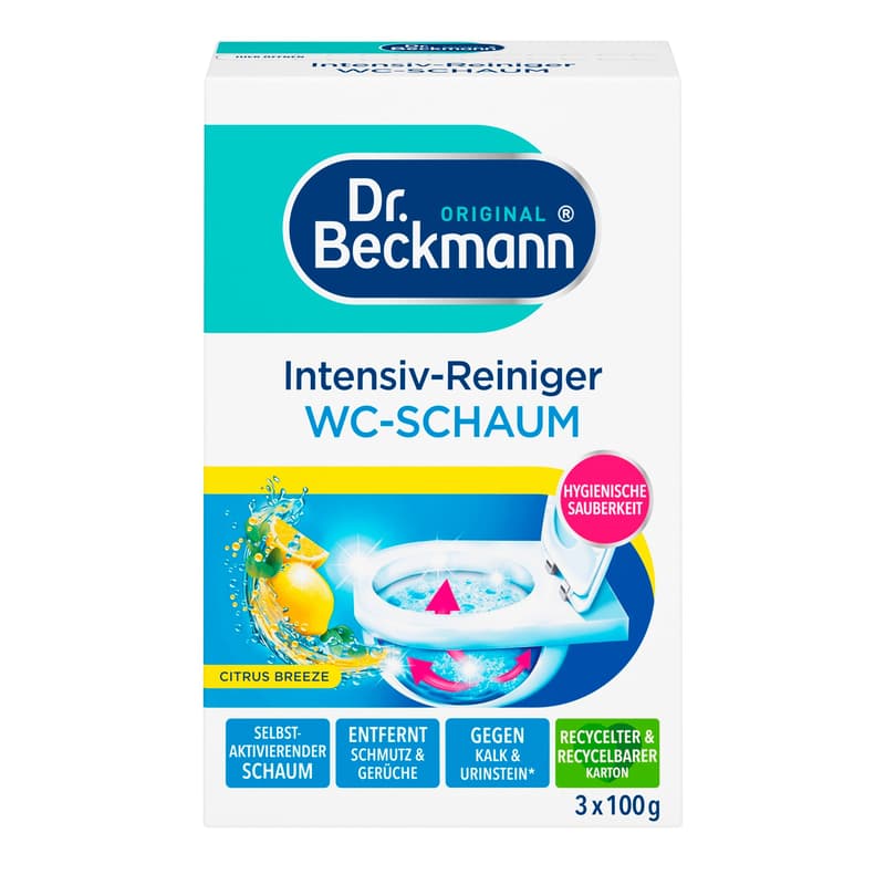 Dr. Beckmann Intensiv-Reiniger WC-Schaum Citrus Breeze