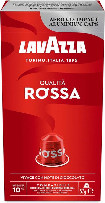 Lavazza NCC Alu Qualita Rossa 10 x 10 Kapseln