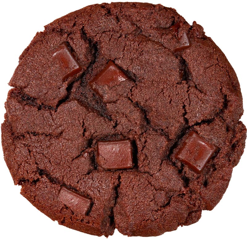 The Bitery Double Chocolate Trouble Cookie Teig