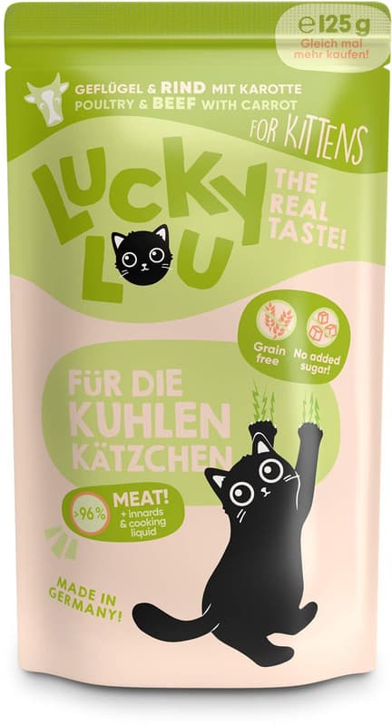 Lucky Lou LS Kitten Geflügel & Rind