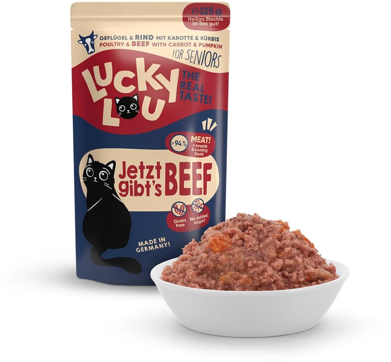 Lucky Lou LS Senior Geflügel & Rind