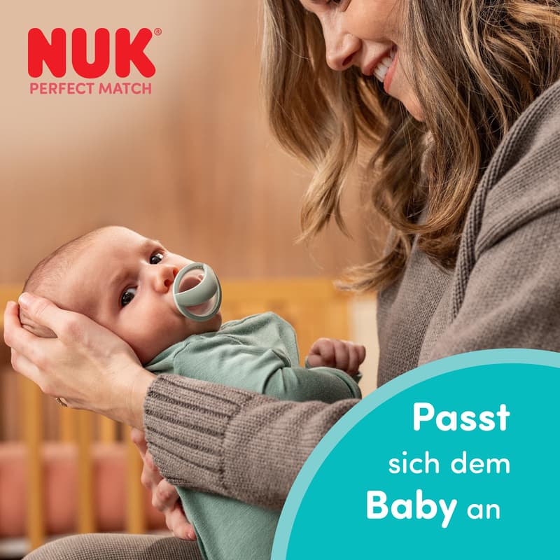 NUK Mommy Feel Schnuller 0-6 Monate