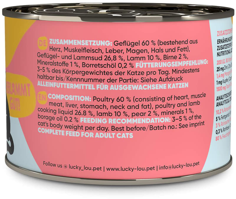 Lucky Lou LS Adult Geflügel & Lamm 