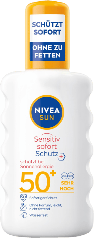 NIVEA Sun Sensitive Immediate Protect SPF 50+ 200 ml