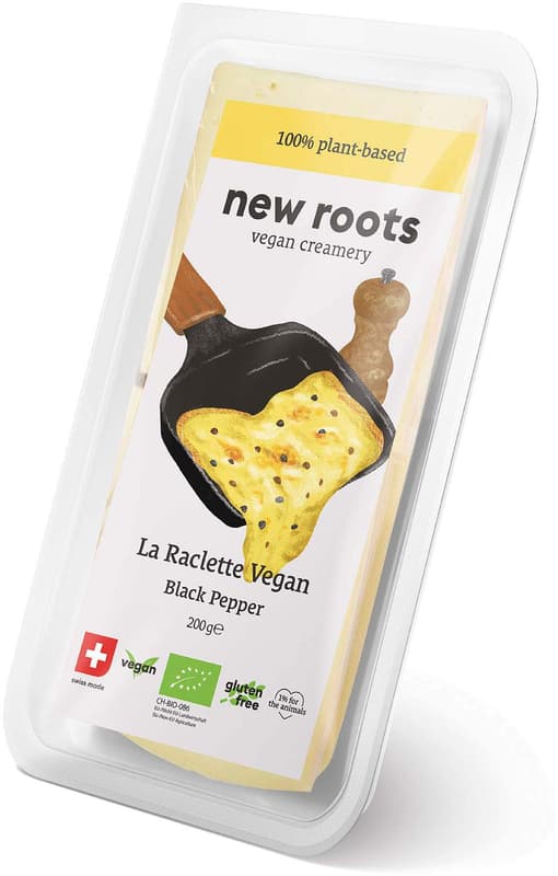 new roots Bio Raclette Schwarzer Pfeffer VEGAN