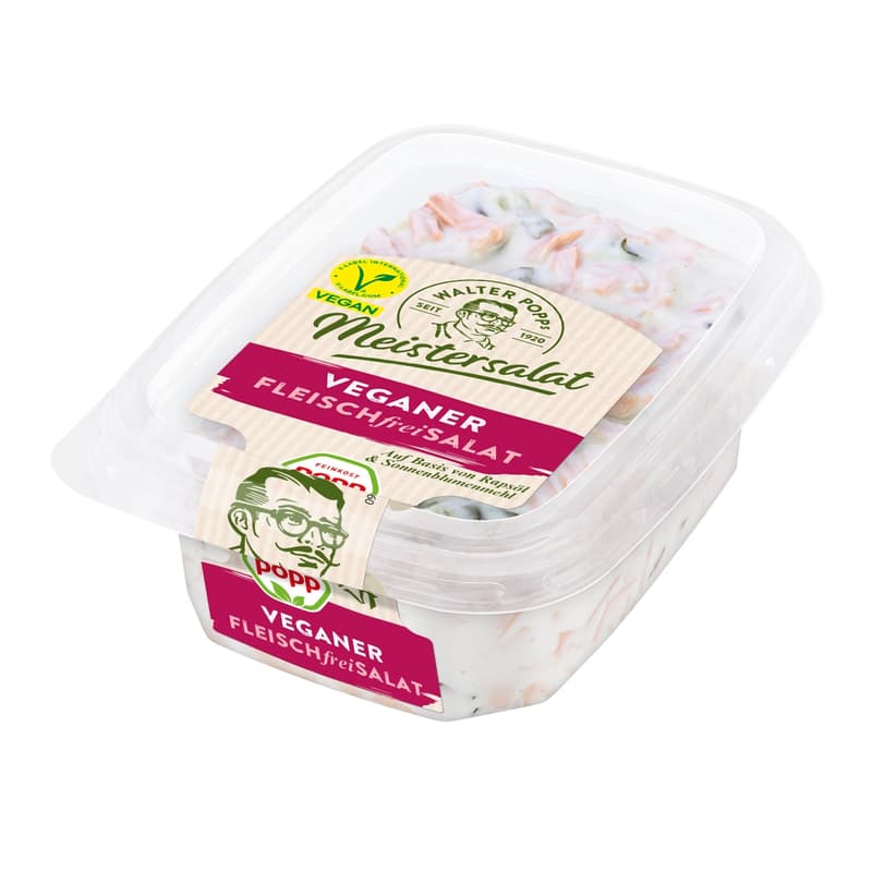 Walter Popp Fleischsalat VEGAN