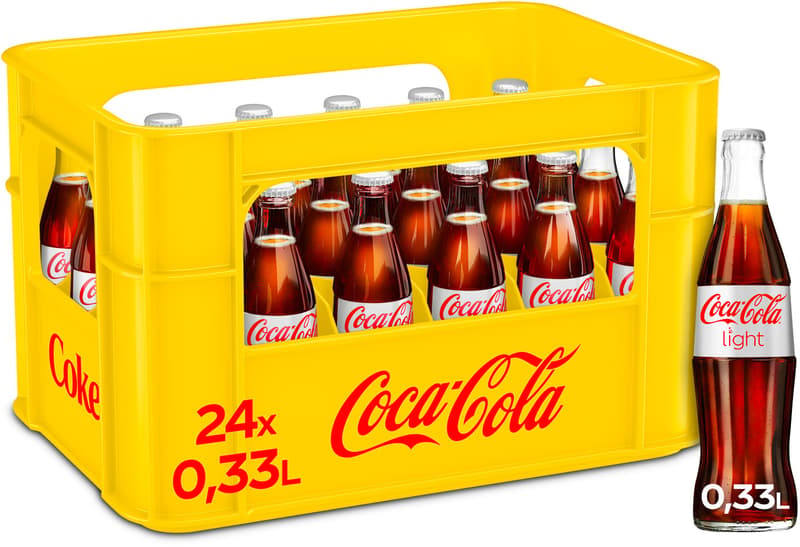 Coca-Cola Light crate 24x0,33 l (MOREWEG)
