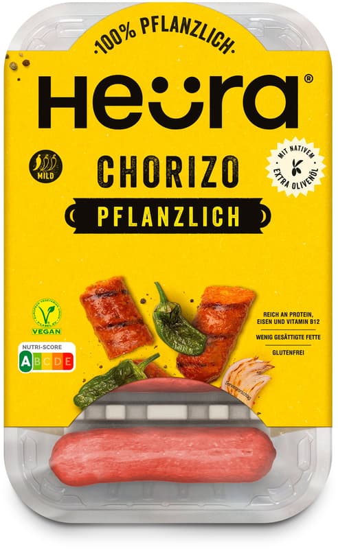 Heura Chorizo pflanzlich VEGAN