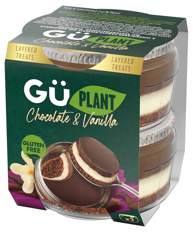 Free From Chocolate & Vanilla Cheesecakes 2x82g