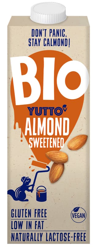 Yutto BIO Mandeldrink gesüßt VEGAN