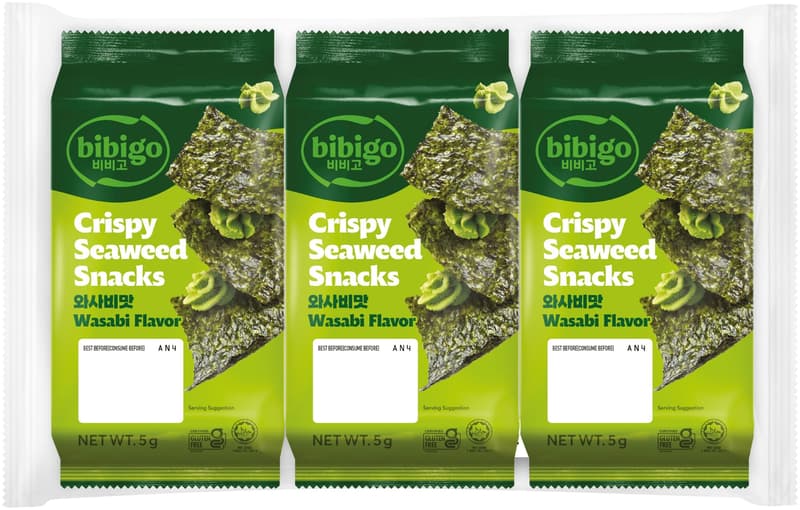BIBIGO Seaweed Snack with Wasabi