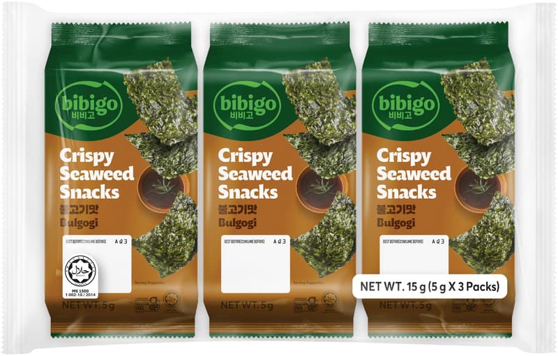 BIBIGO Seaweed Snack BBQ