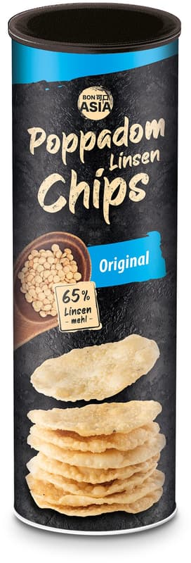 Bonasia Pappadam Chips Original aus Linsenmehl
