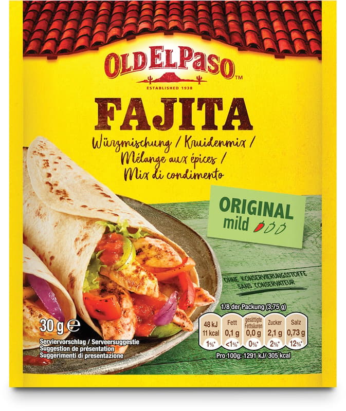 OLD EL PASO Fajita Seasoning Mix