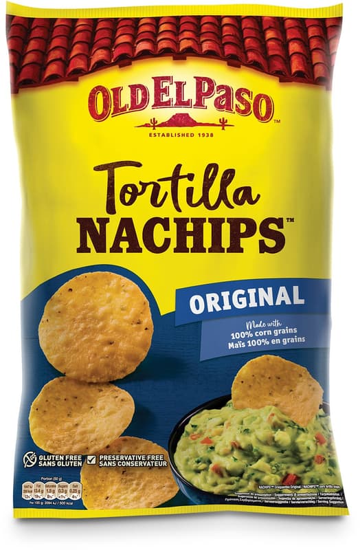 OLD EL PASO Tortilla Chips, Original gluten-free