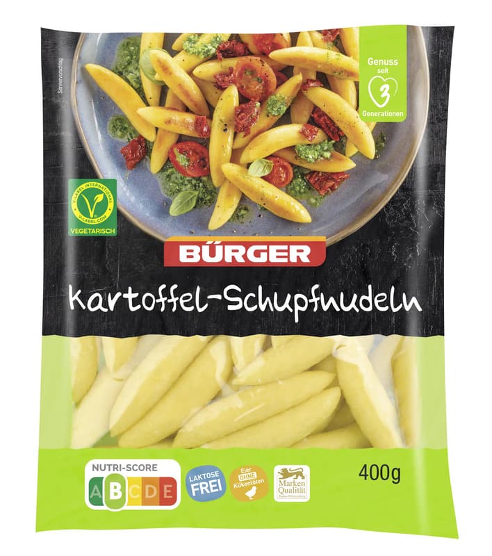 Bürger Kartoffel-Schupfnudeln