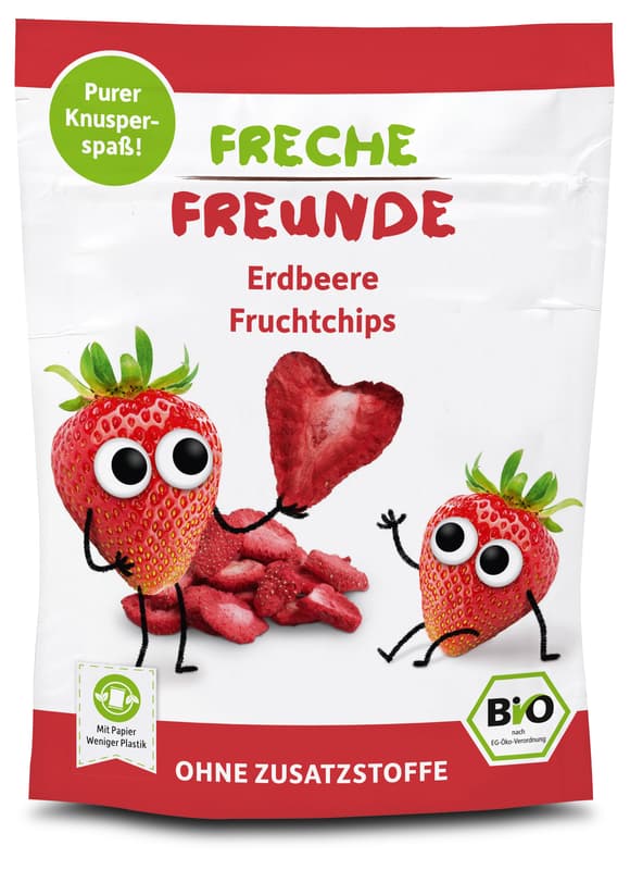Freche Freunde Organic Fruit Chips "Strawberry