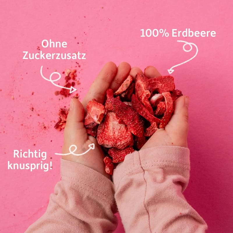 Freche Freunde Bio Fruchtchips „Erdbeere“
