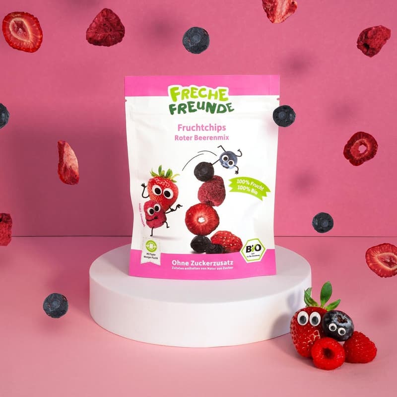 Freche Freunde Bio Roter Beerenmix Fruchtchips